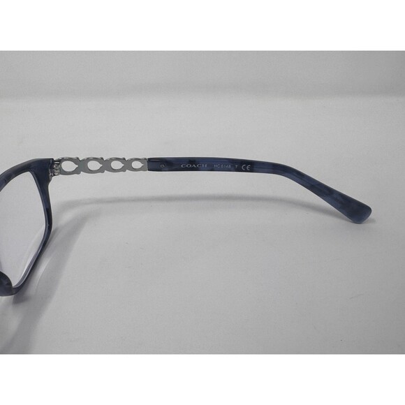 Coach Eyeglass Frames HC6148T 52-16-140 Blue Tortoise 5593